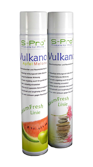 S-Pro Vulkano Raumluft-Geruchsneutralisierer 2er Bundle